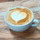 Latte from Kobuta Cafe